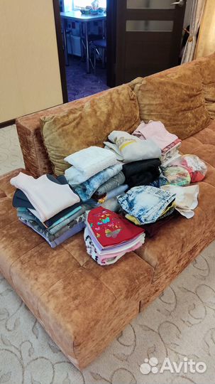 Вещи пакетом на девочку 9 лет, много