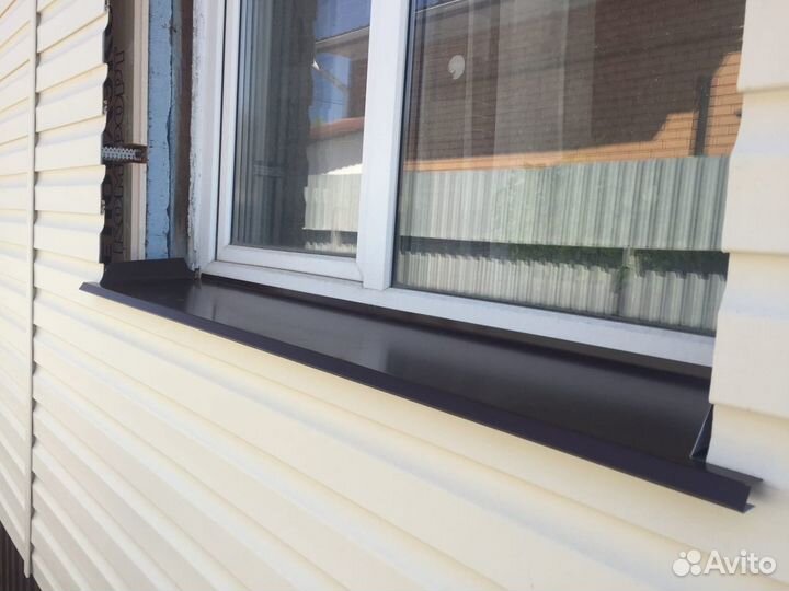 Отливы оконные 0.45мм, капельник откосы наличники