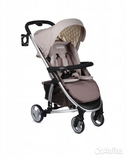 Прогулочная коляска Babyton Cosmo Brown с муфтой