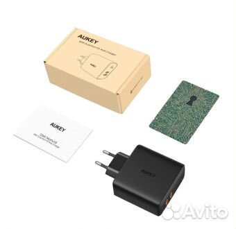 Зарядное устройство Aukey Focus Duo PA-D5 PD63W