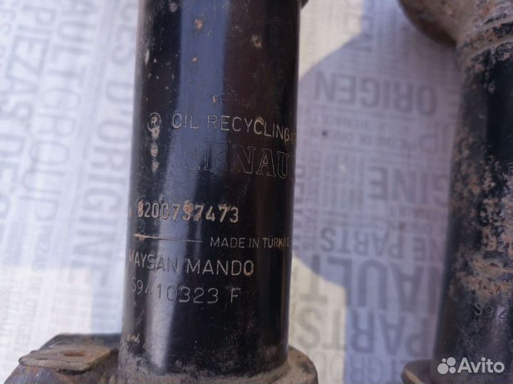 Стойки передние рено симбол