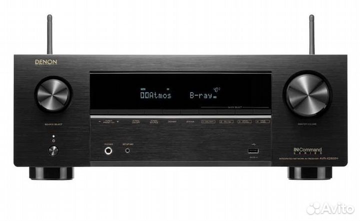 AV ресивер Denon AVR-X2800H 5.2.2 black
