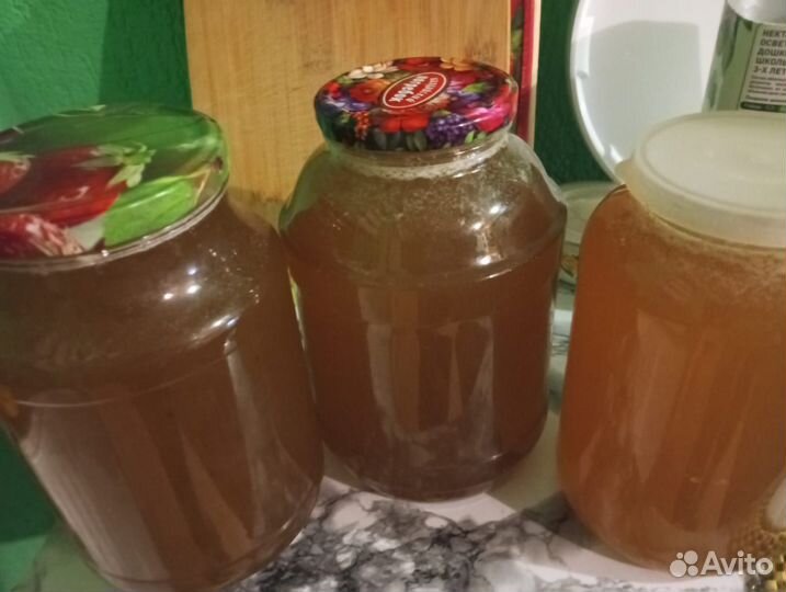 Мед. Цветочно- липовый, цена за 1 литр