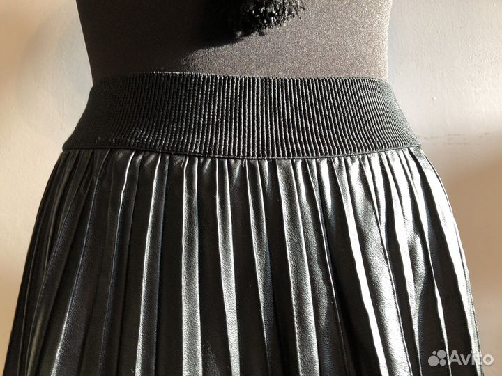 Юбка кожаная Benetton оригинал