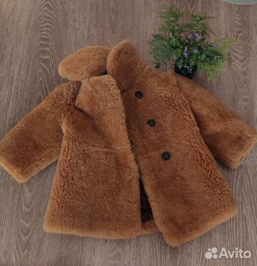 Шуба мутоновая СССР (1970-1973г) размер 86