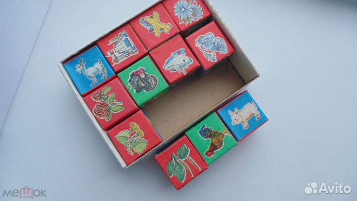 Детские кубики Что вокруг