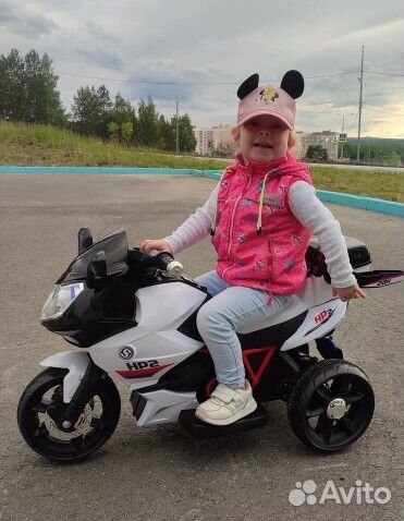 Детский электромотоцикл от 3 лет