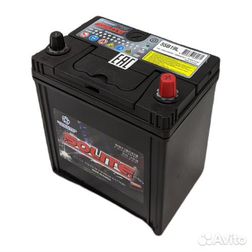 Аккумулятор Solite 55B19L (B/H) (50Ач, 410А)