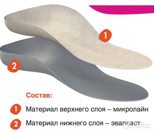 Стельки детские новые