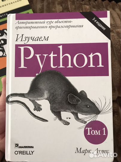 Книга учебник Изучаем Python том 1