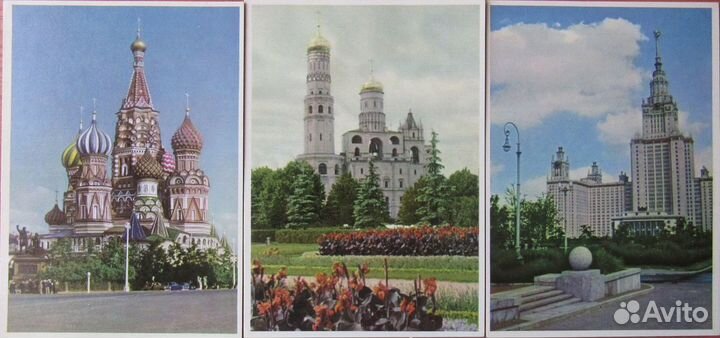 Открытки Фестиваль 1957 Москва