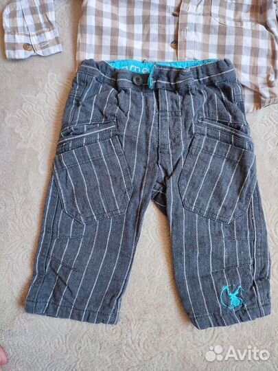 Детские вещи пакетом на мальчика 68 74