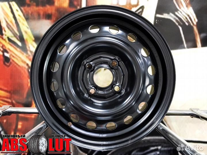 Диски стальные R14 на Hyundai Getz, Accent