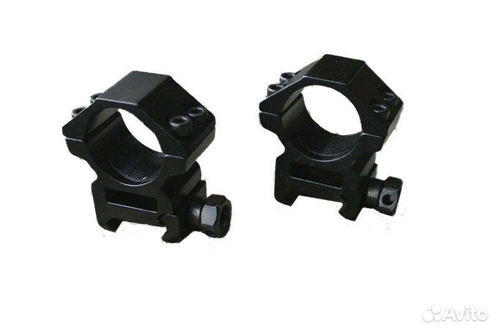 Кольца Weaver низкие (D-25 мм) Patrict (BH-RSW25