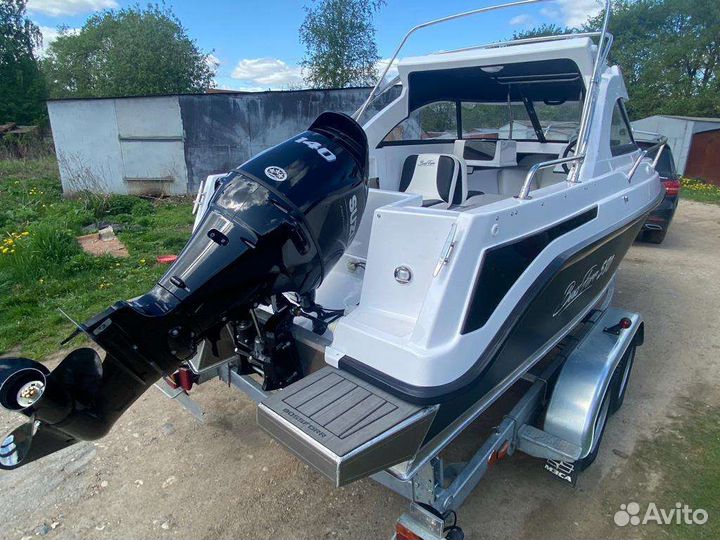 Катер Bossforr 580 HT с мотором 140л.с