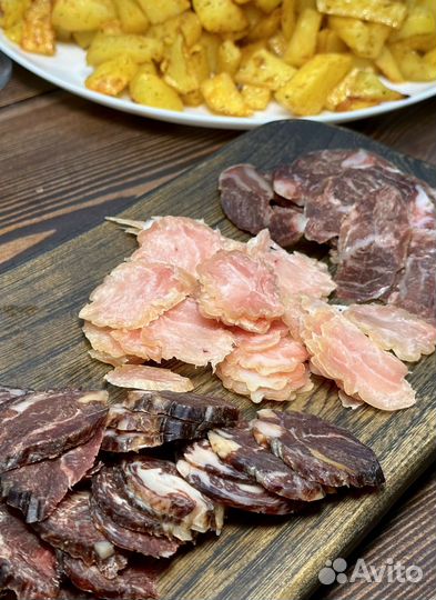 Гуси копченые и вяленные, колбасы казылык, курахан