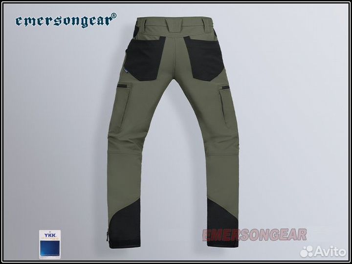 Брюки Soft Shell EmersonGear Blue label Pelican RG