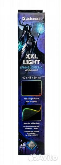 Коврик для мыши Defender Light, XXL,50565