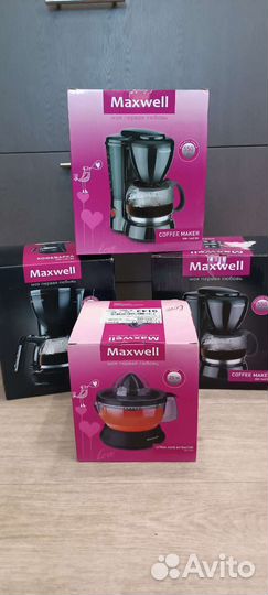 Кофеварка капельная Maxwell новая