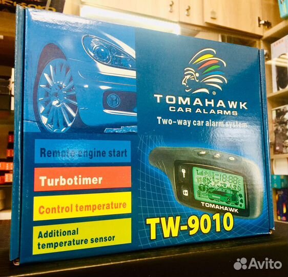 Новая сигнализация Tomahawk автозапуск