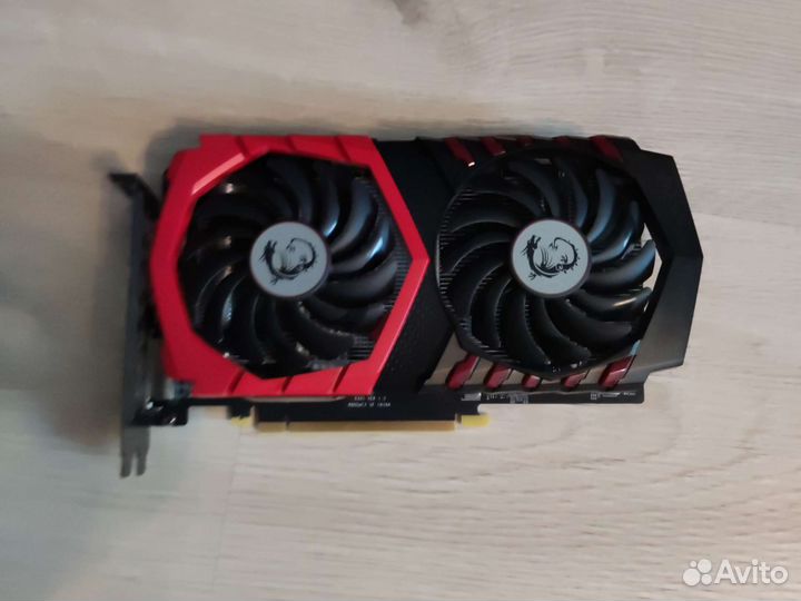 Видеокарта gtx 1050 ti msi gaming x 4g