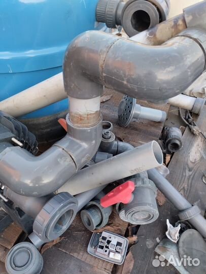 Установка для фильтрации бассейна