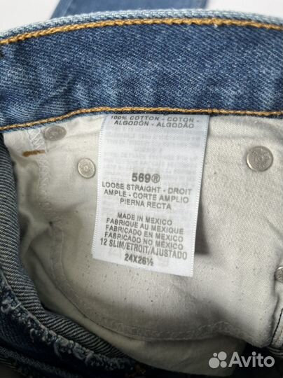 Винтажные джинсы levis