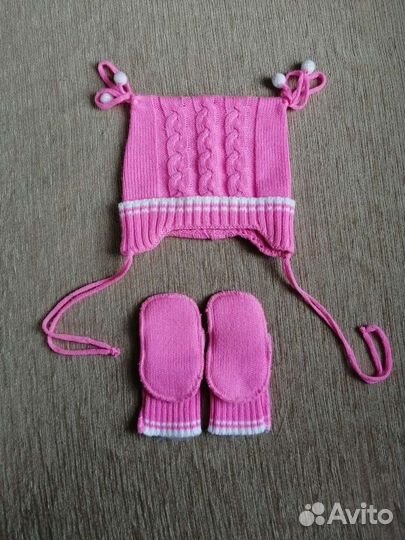 Трикотажный костюм детский 6-12 мес