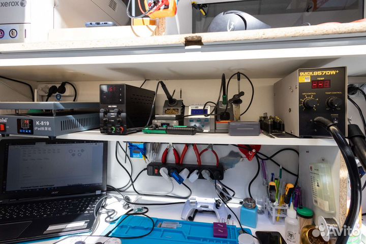 Ремонт игровых приставок PS 4, PS 5, Xbox, Nintend