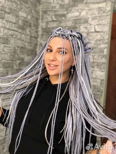 Канекалон.Плетение кос, афро,сенегальские,брейды и