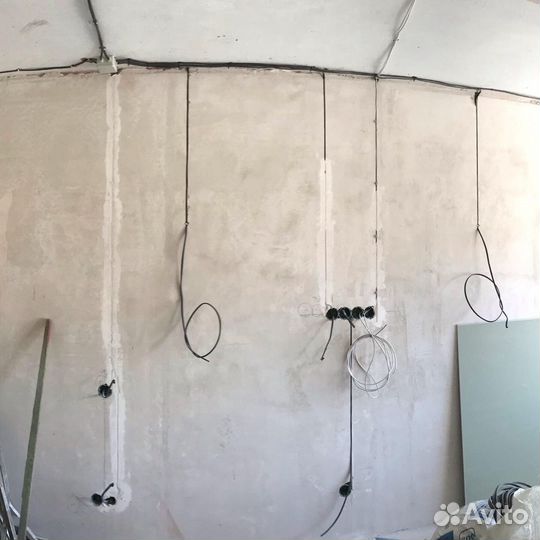 Услуги электрика, верхолазные работы