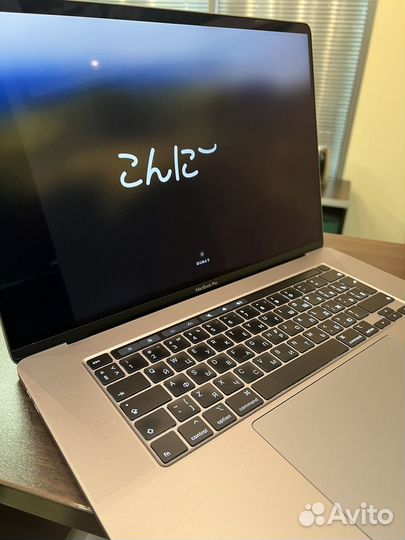 Macbook pro 16,4 2019