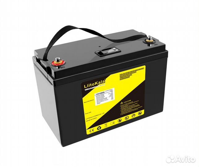 Аккумулятор для Лодок LiitoKala lifepo4 12V 100AH