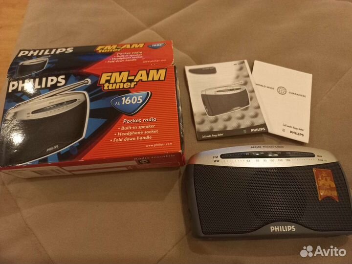 Радиоприемник philips AE 1605 новый