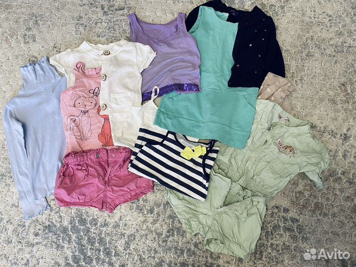 Пакет вещей для девочки 110