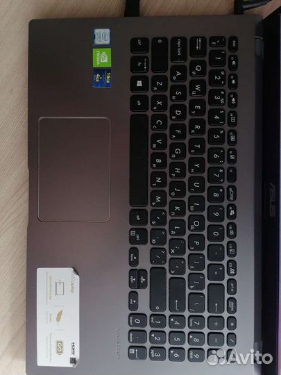 Игровой ноутбук Asus