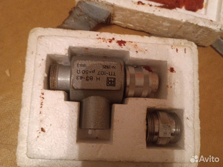 Тройниковый переход тп-107 к вольтметру В3-43