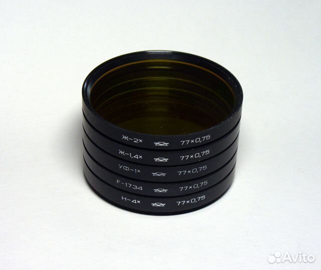 Светофильтры 77х0.75 для фото комплект