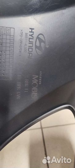 Бампер передний hyundai solaris 2014- оригинальный