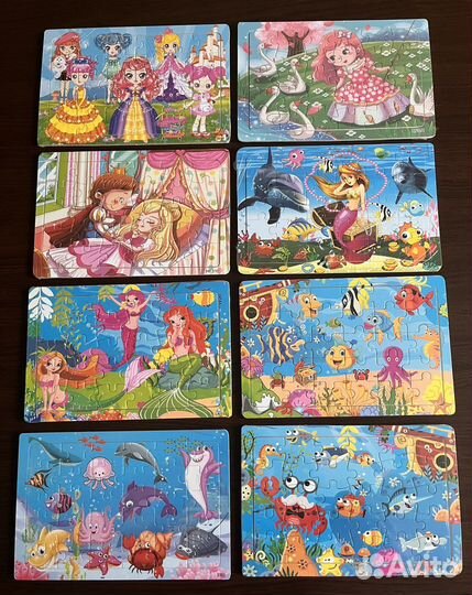 Пазлы деревянные