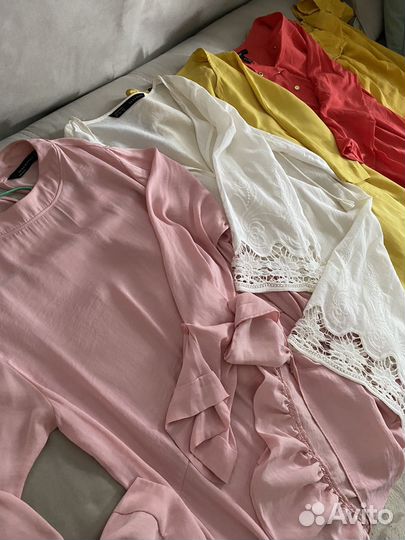 Летние платья, туники Zara, Mango, Pimke) 44р