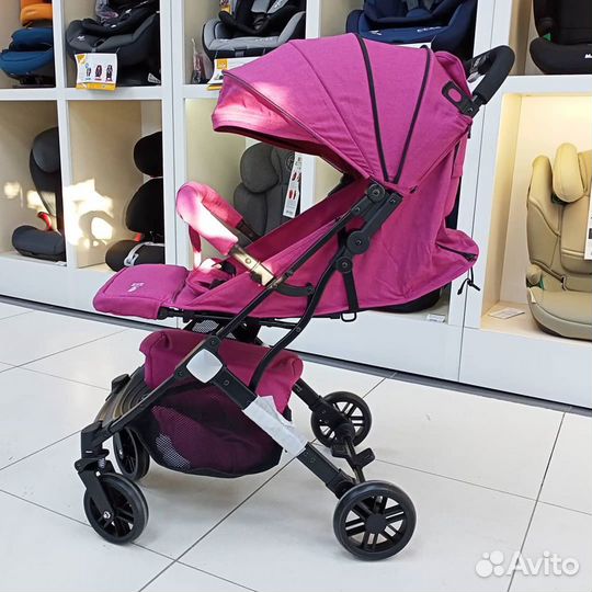 Прогулочная коляска Farfello Comfy Go Фуксия