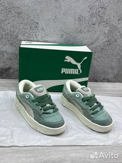 Кроссовки Puma 180 Tones Зеленые Green Оригинал