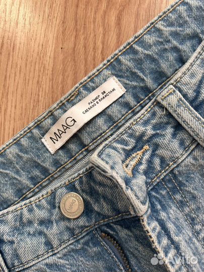 Джинсы zara 38 mom