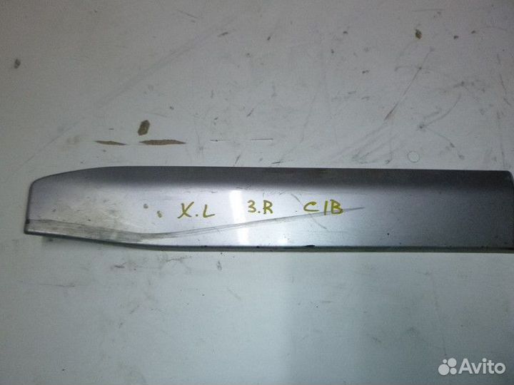 Молдинг двери задней правой mitsubishi outlander X