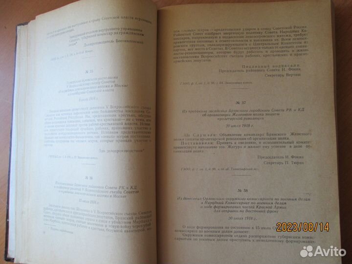 Орловская губерния в период гражданской войны