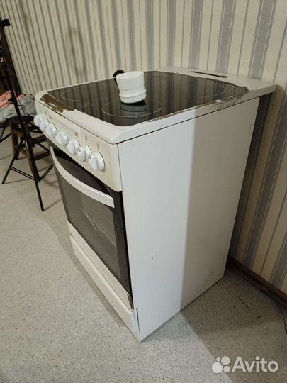 Электро плита с духовкой бу стеклокерамика