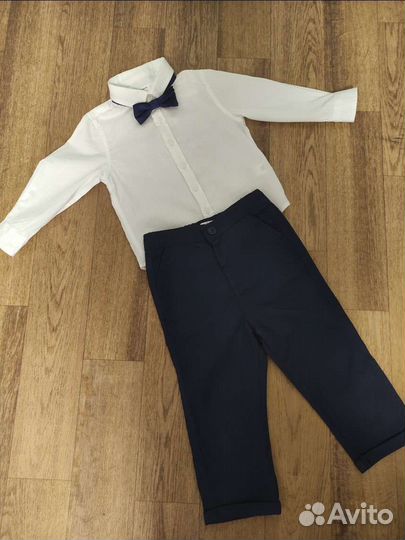 Брюки и рубашка для мальчика 86 92