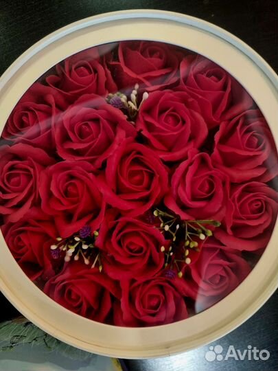 Пенная/мыльная Роза 17 шт