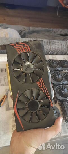 Видеокарта rx580 8gb